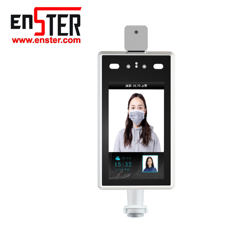 Multilingual Face Recognize Temperature Detection  8inch Smart Camera